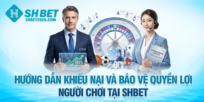 Hướng dẫn khiếu nại và bảo vệ quyền lợi người chơi tại SHBET