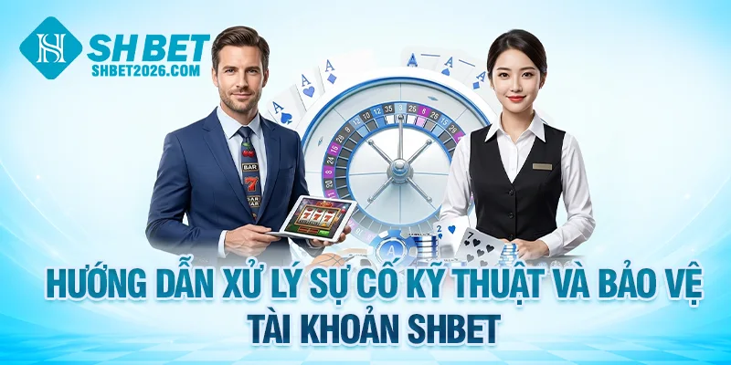 Hướng dẫn xử lý sự cố kỹ thuật và bảo vệ tài khoản SHBET