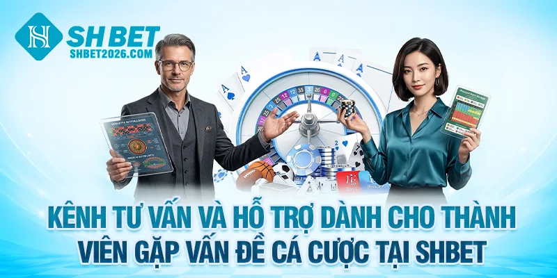 Kênh tư vấn và hỗ trợ dành cho thành viên gặp vấn đề cá cược tại SHBET
