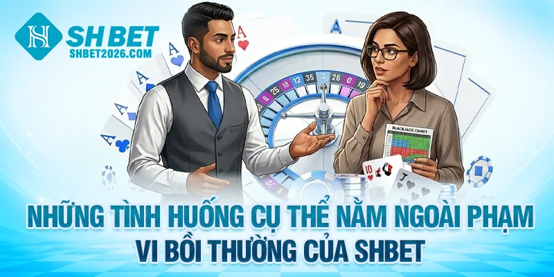 Những tình huống cụ thể nằm ngoài phạm vi bồi thường của SHBET