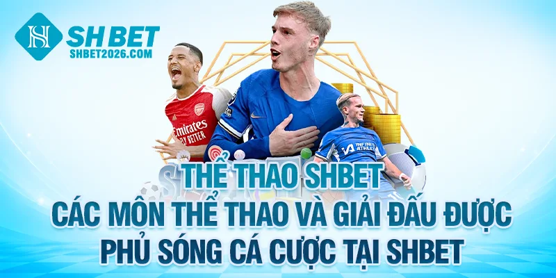 Các môn thể thao và giải đấu được phủ sóng cá cược tại SHBET